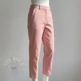 Pamuk TWILL Mango olive pink