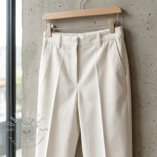 Pamuk TWILL Mango off white