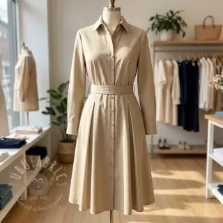 Pamuk TWILL Mango light sand