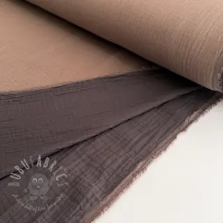 Tetra Tkanina/Muslin DOUBLE FACE mocha