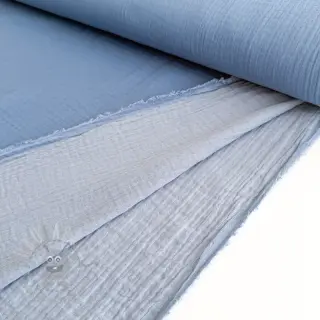 Tetra Tkanina/Muslin DOUBLE FACE cloud blue