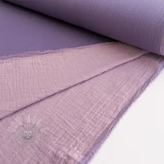 Tetra Tkanina/Muslin DOUBLE FACE lavender