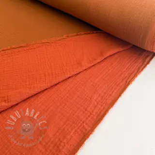 Tetra Tkanina/Muslin DOUBLE FACE brick