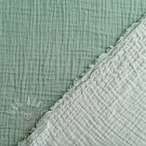 Tetra Tkanina/Muslin DOUBLE FACE light mint
