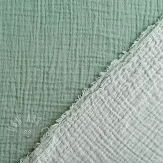 Tetra Tkanina/Muslin DOUBLE FACE light mint
