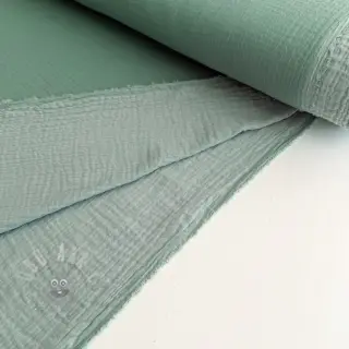 Tetra Tkanina/Muslin DOUBLE FACE light mint