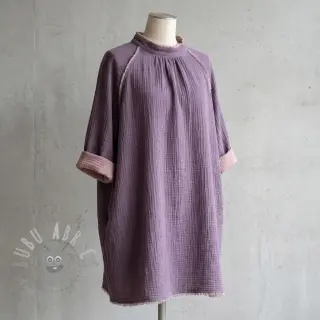 Tetra Tkanina/Muslin DOUBLE FACE lavender
