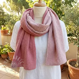 Tetra Tkanina/Muslin DOUBLE FACE lilac