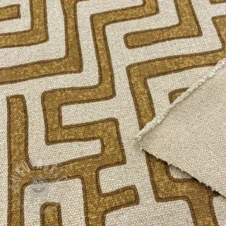Dekorativna tkanina RAFFIA ocre