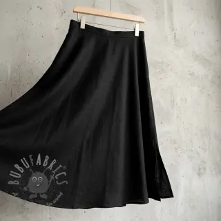 Viskoza s lanom BUBBLY black