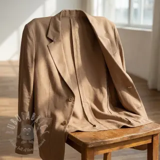 Viskoza s lanom BUBBLY taupe