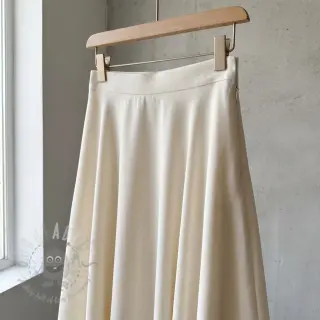 Viskoza s lanom BUBBLY off white