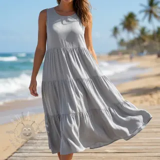 Viskoza s lanom BUBBLY light grey