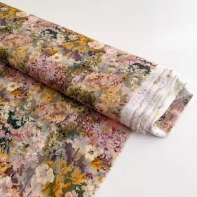 Viskoza RAYON POPLIN Blossoms design B