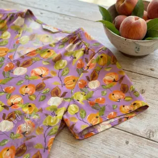Viskoza RAYON POPLIN Fruity design C