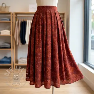 Viskoza RAYON POPLIN Flow design B