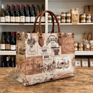 Dekorativna tkanina Linenlook Wine label box