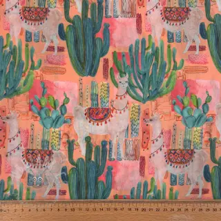 Pamuk VOILE Llama digital print