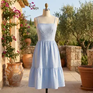Pamuk BUBBLE dusty blue