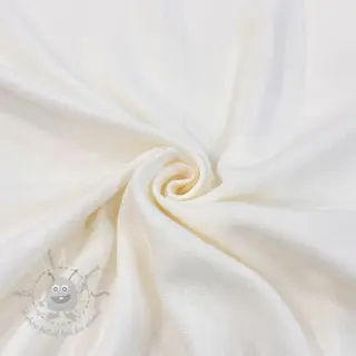 Viskoza s lanom WASHED ecru