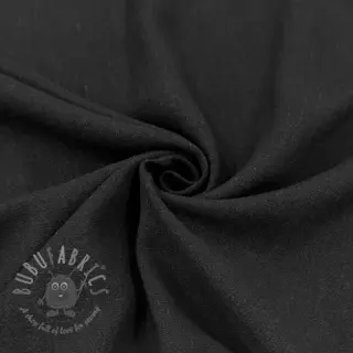 Viskoza s lanom WASHED black
