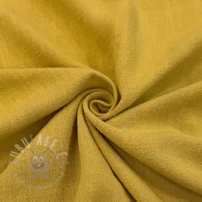 Viskoza s lanom WASHED ochre