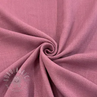 Viskoza s lanom WASHED old pink
