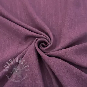 Viskoza s lanom WASHED mauve