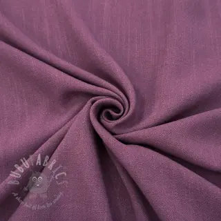 Viskoza s lanom WASHED mauve