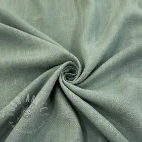 Viskoza s lanom WASHED old green