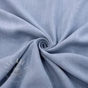Viskoza s lanom WASHED blue