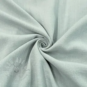 Viskoza s lanom WASHED mint