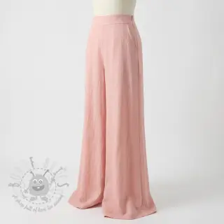 Viskoza s lanom WASHED salmon