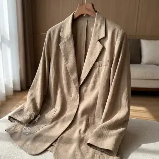 Viskoza s lanom WASHED sand