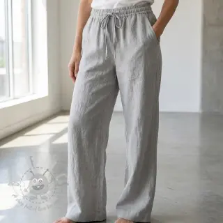 Viskoza s lanom WASHED grey
