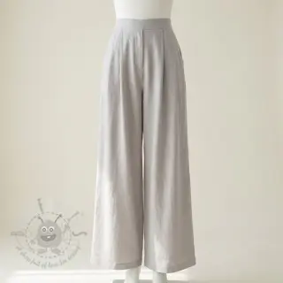 Viskoza s lanom WASHED light grey