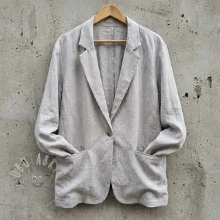 Viskoza s lanom WASHED light grey