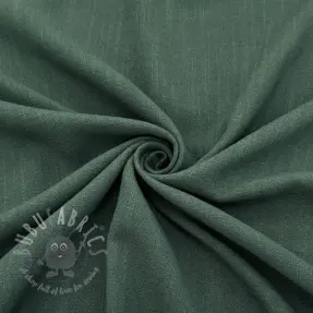 Viskoza s lanom WASHED dark green