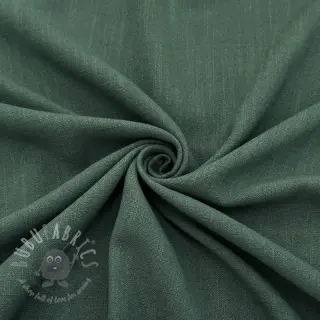 Viskoza s lanom WASHED dark green