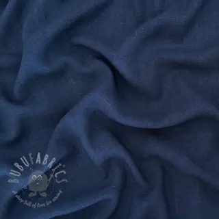 Viskoza s lanom WASHED marine