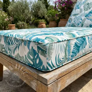 Dekorativna tkanina OUTDOOR Marquise blanc