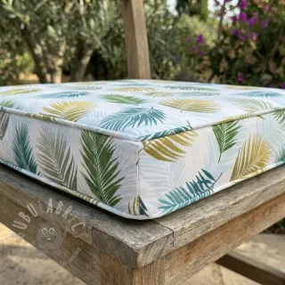 Dekorativna tkanina OUTDOOR Hendaye blanc