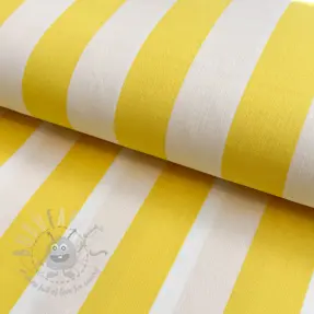 Dekorativna tkanina OUTDOOR PREMIUM Stripe yellow