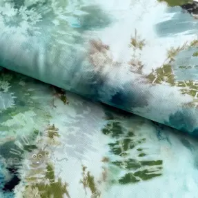 Viskoza TWILL Messy TIE DYE design A