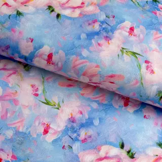 Pamuk SATIN STRETCH Peony roses