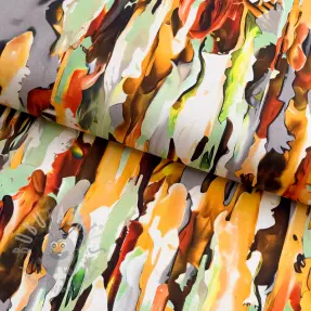 Pamuk SATIN STRETCH Abstract paint