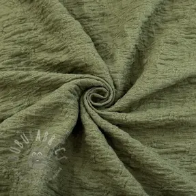 Pamuk SMOGGED EMBROIDERY army green