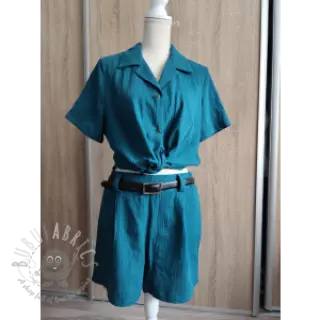 Tetra Tkanina/Muslin dark cyan