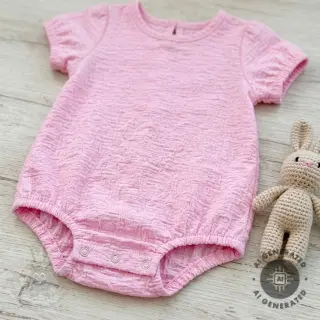Pamuk SMOGGED EMBROIDERY light pink