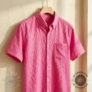 Pamuk SMOGGED EMBROIDERY fuchsia